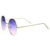 Retro Festival Oversize Round Color Lens Sunglasses A134 from zeroUV