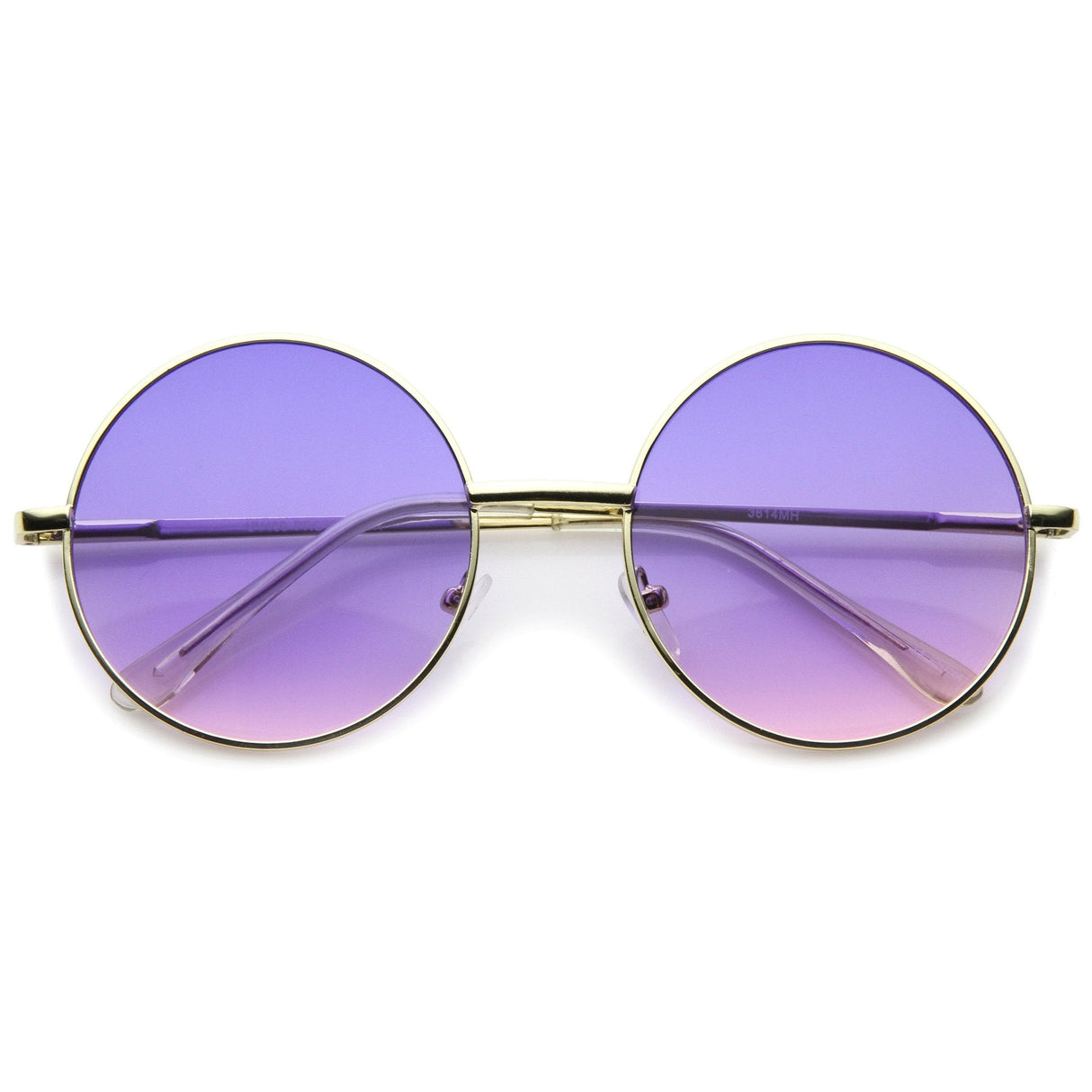 Retro Festival Oversize Round Color Lens Sunglasses A134 from zeroUV
