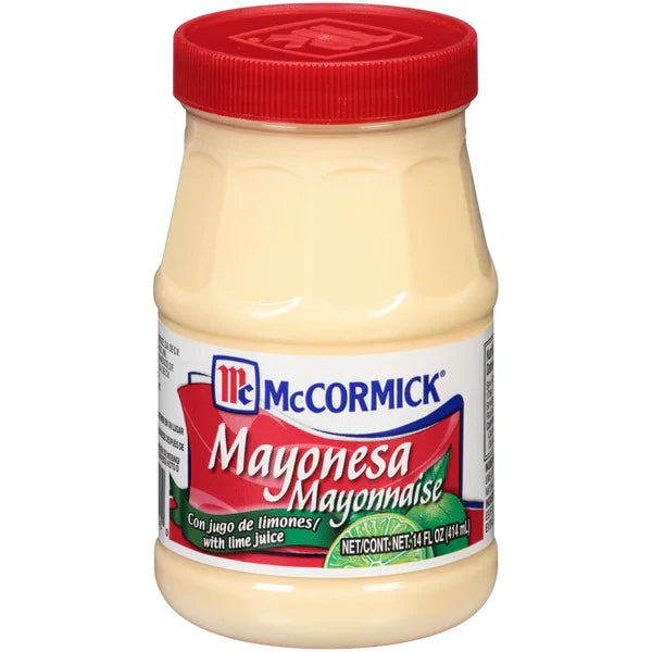 McCormick Mayonnaise with lime 12 units (14 oz/unit) From Mexmax INC.