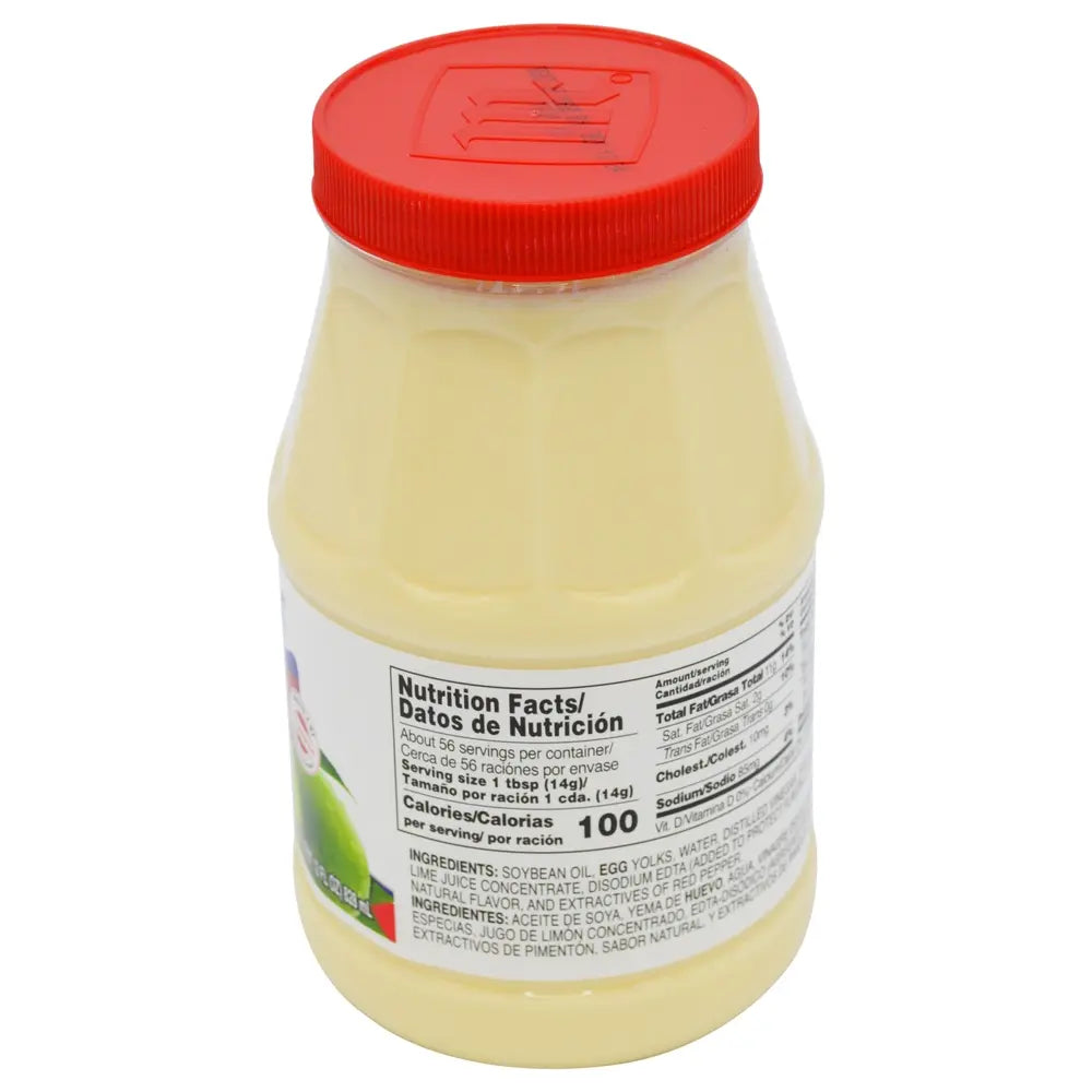 McCormick Mayonnaise with Lime 12 units (28 oz/unit) From Mexmax INC.