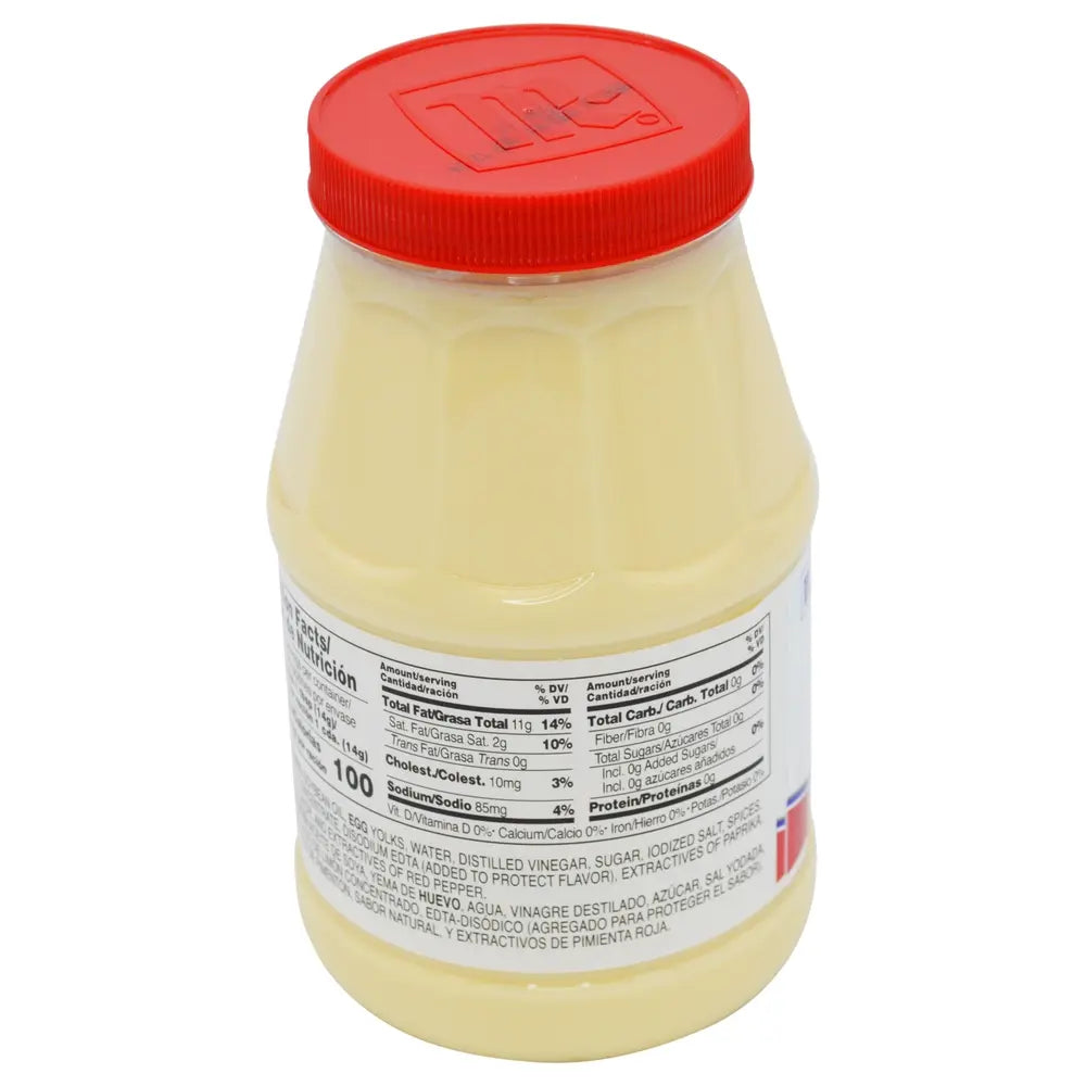 McCormick Mayonnaise with Lime 12 units (28 oz/unit) From Mexmax INC.