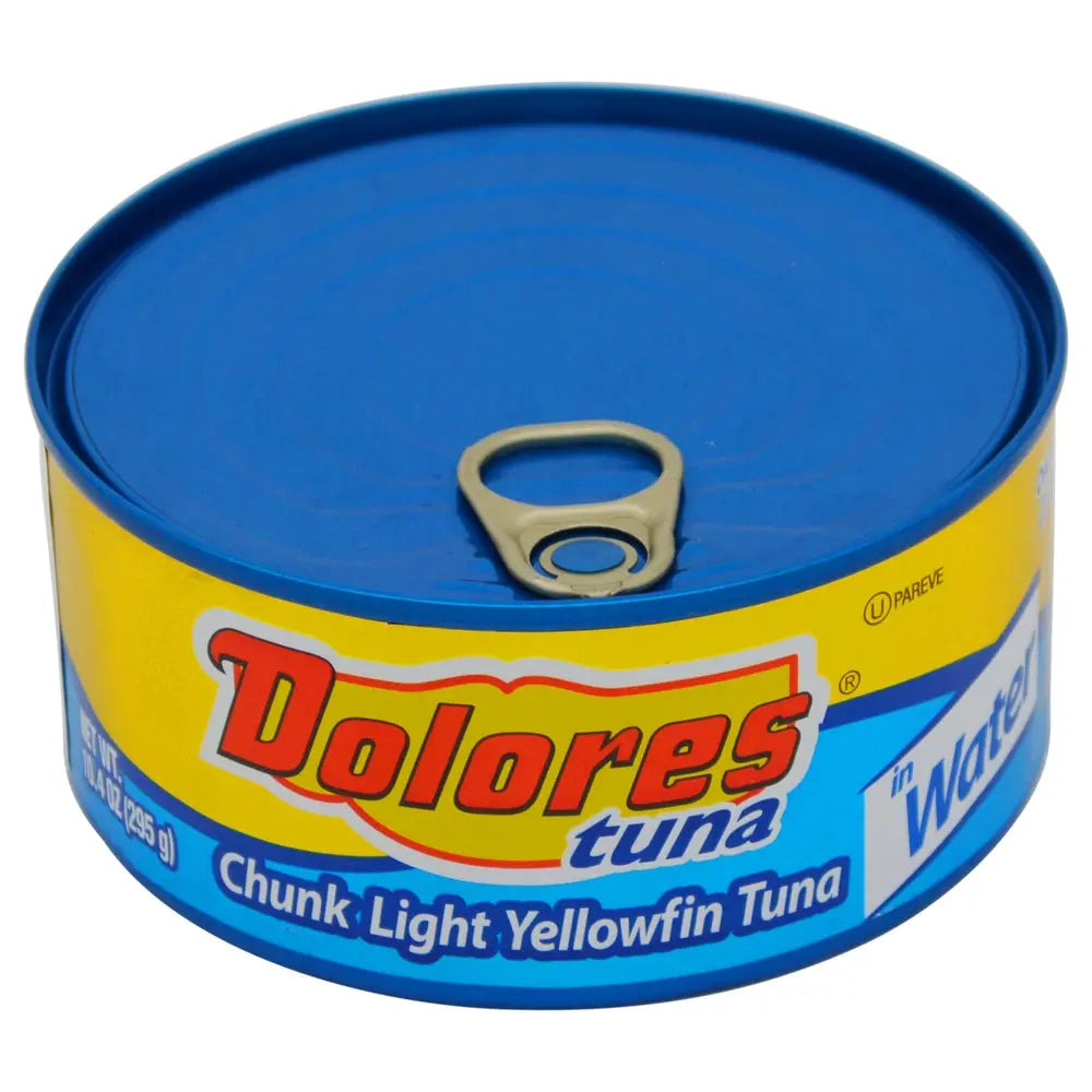 Dolores Yellow Fin Tuna in Water 10 oz from Mexmax INC.