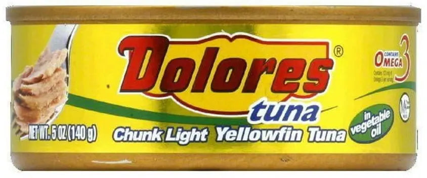 Dolores Yellow Fin Tuna in Oil 5 oz from Mexmax INC.