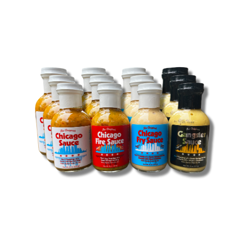 Chicago Sauce, Chicago Fire Sauce, Chicago Fry Sauce & Gangster Sauce from Big Fork Brands