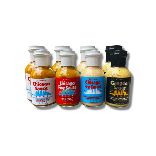 Chicago Sauce, Chicago Fire Sauce, Chicago Fry Sauce & Gangster Sauce from Big Fork Brands