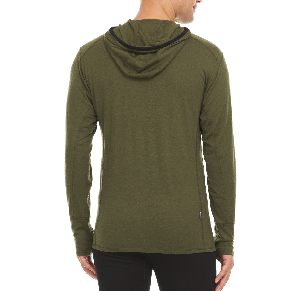 Microweight - Men's Wool 1/4 Zip Sun Hoodie Woolverino from Minus33 Merino Wool Clothing