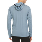 Microweight - Men's Wool 1/4 Zip Sun Hoodie Woolverino from Minus33 Merino Wool Clothing