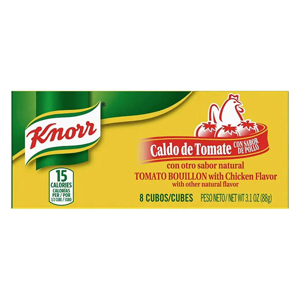 Knorr Cubes Tomato-Chicken Bouillon 48 units (8 ct/unit) From Mexmax INC.