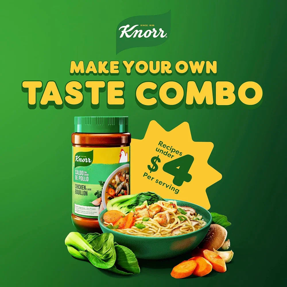 Knorr Granulated Tomato-Chicken Bouillon 24 units (3.5 oz/unit) From Mexmax INC.