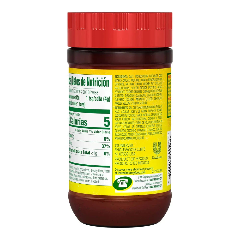 Knorr Granulated Tomato-Chicken Bouillon 12 units (7.9 oz/unit) From Mexmax INC.