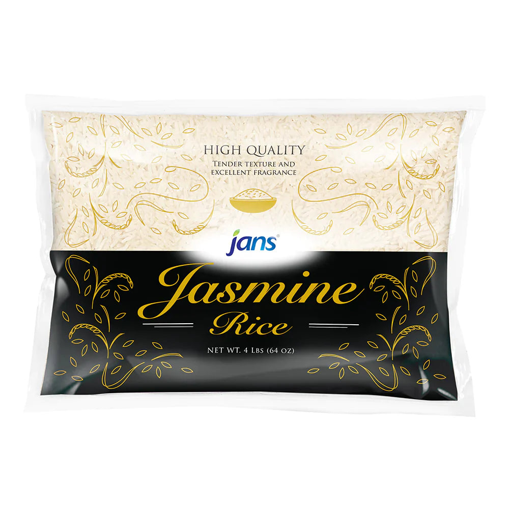 Jans Jasmine Rice 4 lb 10 pack from Mexmax INC.
