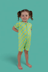 BE BOLD CHECKERS DREAM SHORTIE from DREAM BIG LITTLE CO