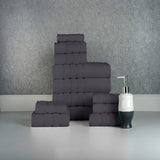 Bibb Home 12 Piece Egyptian Cotton Towel Set. from Bed Bath Fashions