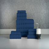 Bibb Home 12 Piece Egyptian Cotton Towel Set. from Bed Bath Fashions