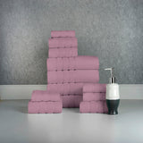 Bibb Home 12 Piece Egyptian Cotton Towel Set. from Bed Bath Fashions