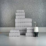 Bibb Home 12 Piece Egyptian Cotton Towel Set. from Bed Bath Fashions