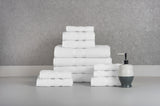 Bibb Home 12 Piece Egyptian Cotton Towel Set. from Bed Bath Fashions