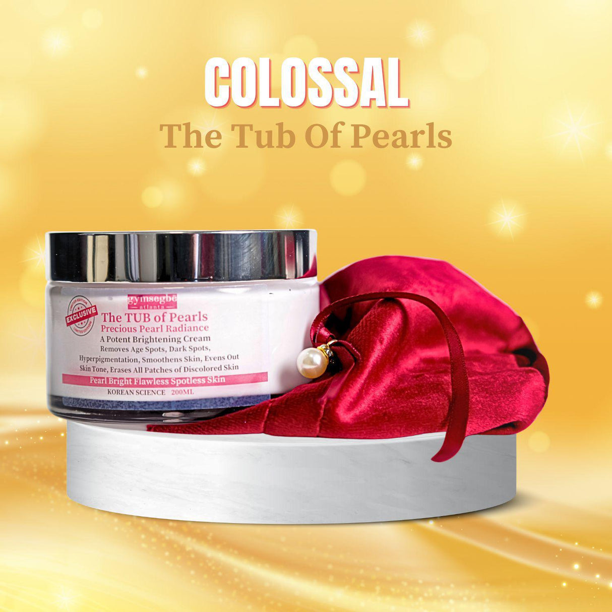 The Tub Of Pearls Precious Pearl Radiance  Brightening Cream from gymsegbë