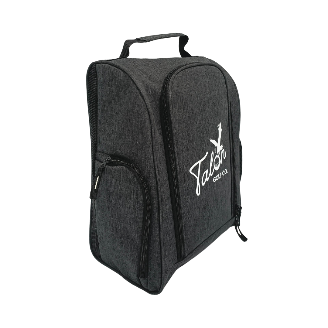 Talon Premium Grey Golf Shoe Bag from Talon Golf LLC