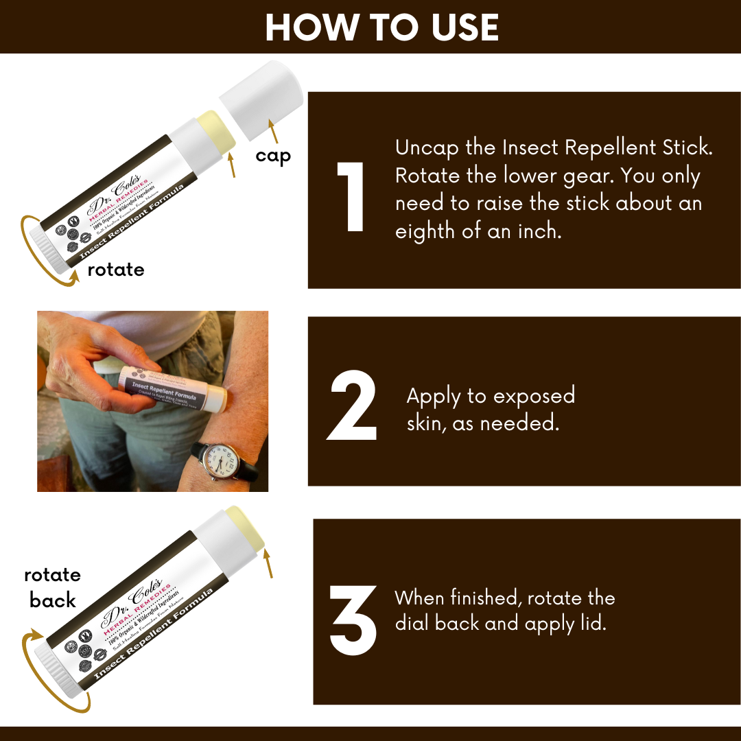 Dr. Cole's Insect Repellent Stick from COLEHERBALS