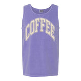 'Coffee' PUFF Tank Top from United Monograms