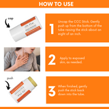 Cough Cold Congestion Balm Stick From Dr. Cole's Herbal Remedies