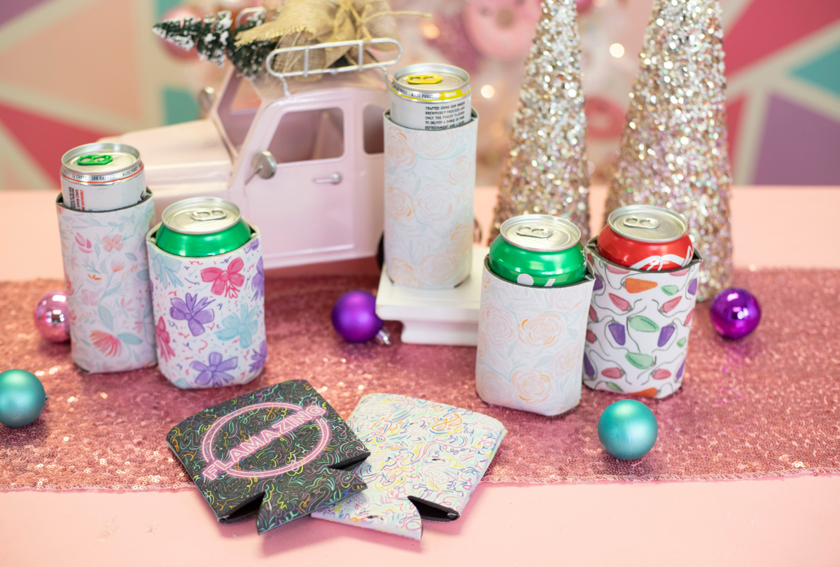 Colorful Koozies From Lynn Lilly