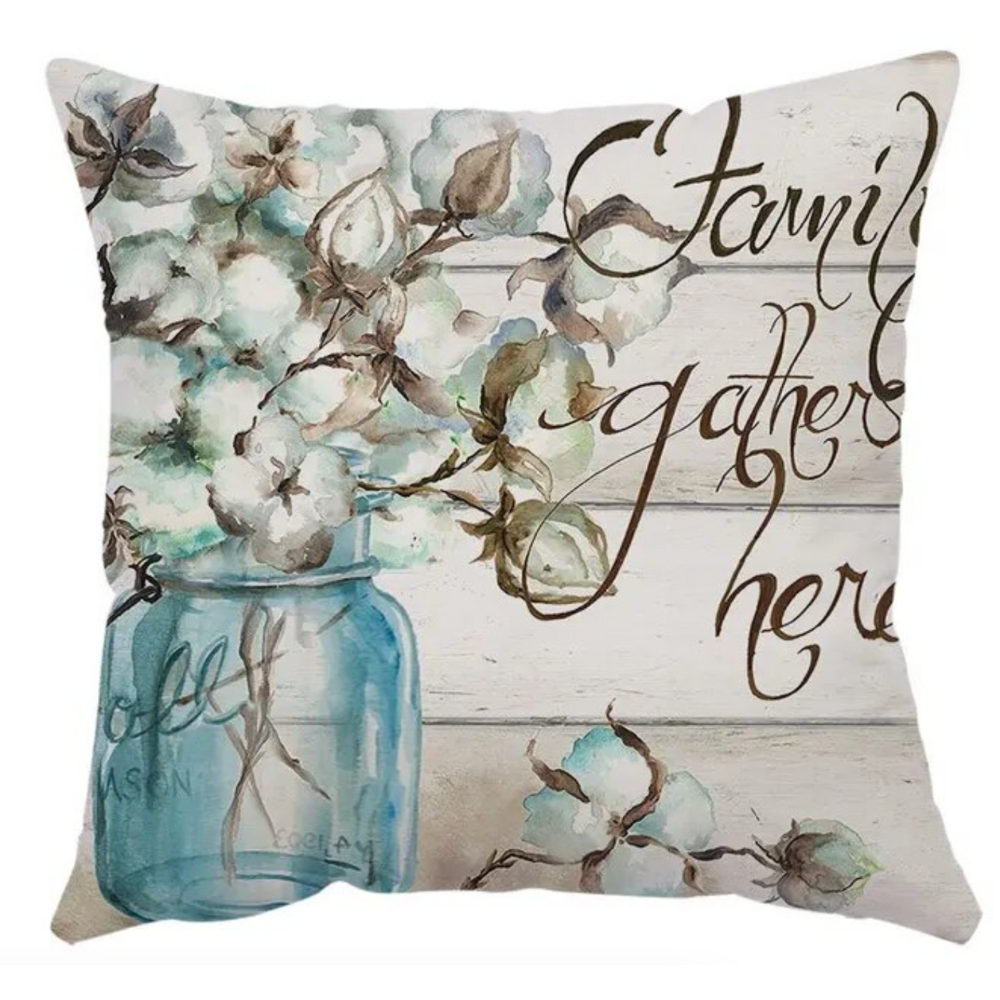 Floral Embrace Cushion Cover from Moderny