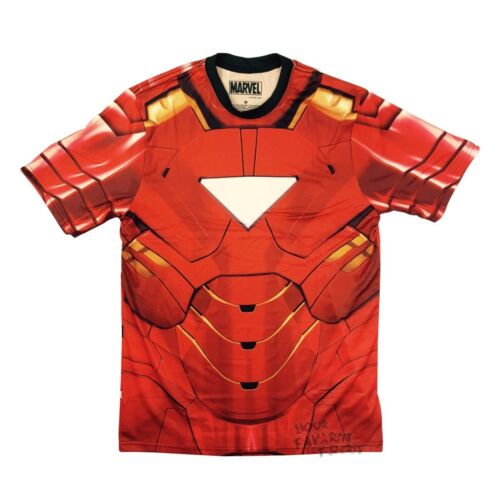 Iron Man Sublimated Costume Marvel Comics Adult T-Shirt From Your Favorite T Shirts