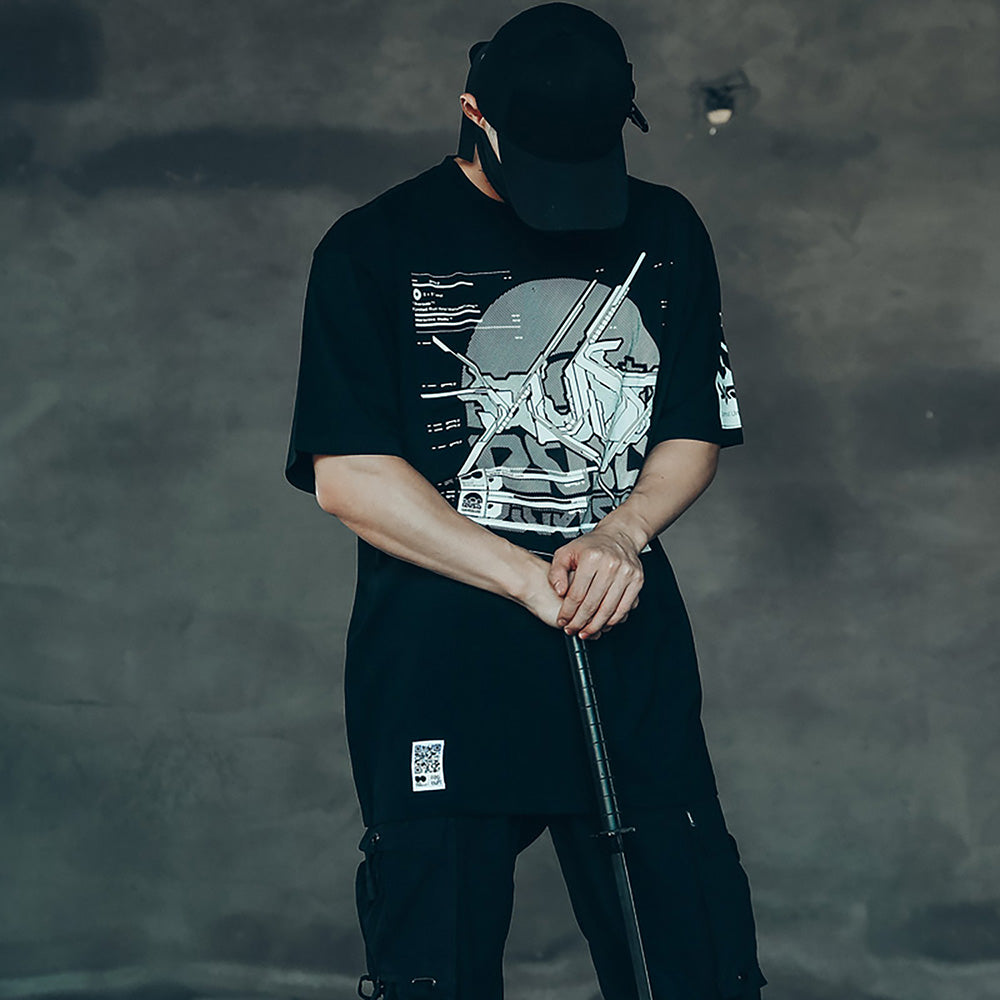 Double X Cyberpunk Tee from Niepce Inc