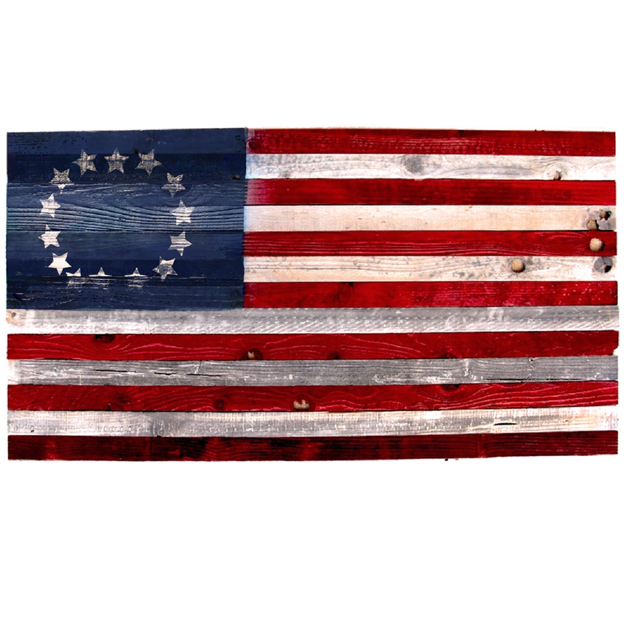 Thirteen Colonies American Flags from Lee Display