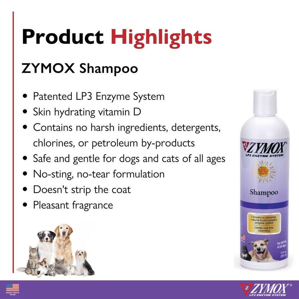 Zymox Enzymatic Dog & Cat Shampoo from HardyPaw