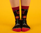 Game Over 80s Video Game Crew Socks from FootClothes