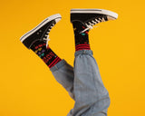 Game Over 80s Video Game Crew Socks from FootClothes