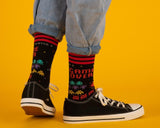 Game Over 80s Video Game Crew Socks from FootClothes