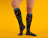 Skate Rink Carpet Knee High - UV Reactive from FootClothes