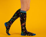 Skate Rink Carpet Knee High - UV Reactive from FootClothes