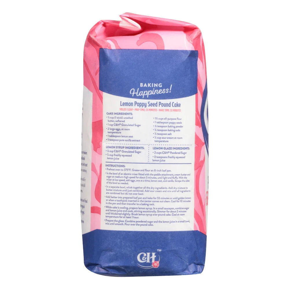C&H Sugar Granulated 4 lb from Mexmax INC.