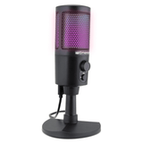Emerson USB Gaming & Streaming Microphone with RGB Lighting with Tap-to-Mute from Jupiter Gear Home