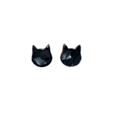 Cat Studs - Black from Spiffy & Splendid