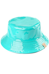 C.C Kids Shiny Reflective Enamel Rain Bucket Hat from Madeline Love