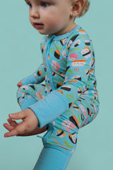 ROLLING IN SUSHI DREAM ROMPER from DREAM BIG LITTLE CO