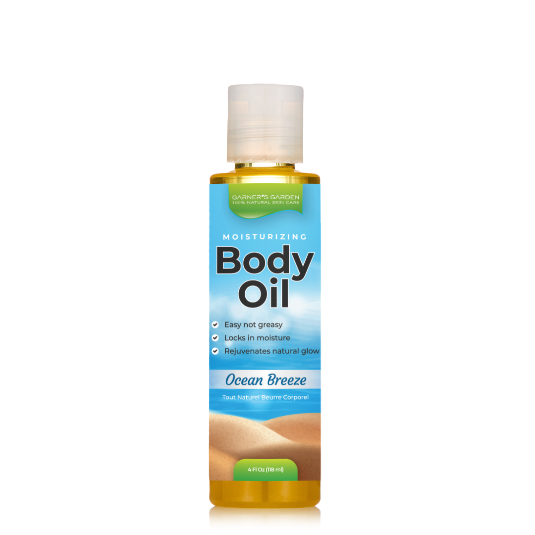 Natural Body Oil - Natural Fragrance from Garner's Garden
