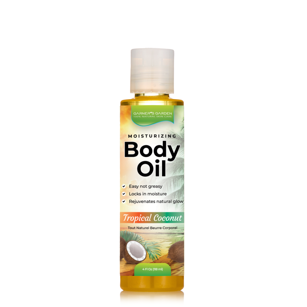 Natural Body Oil - Natural Fragrance from Garner's Garden