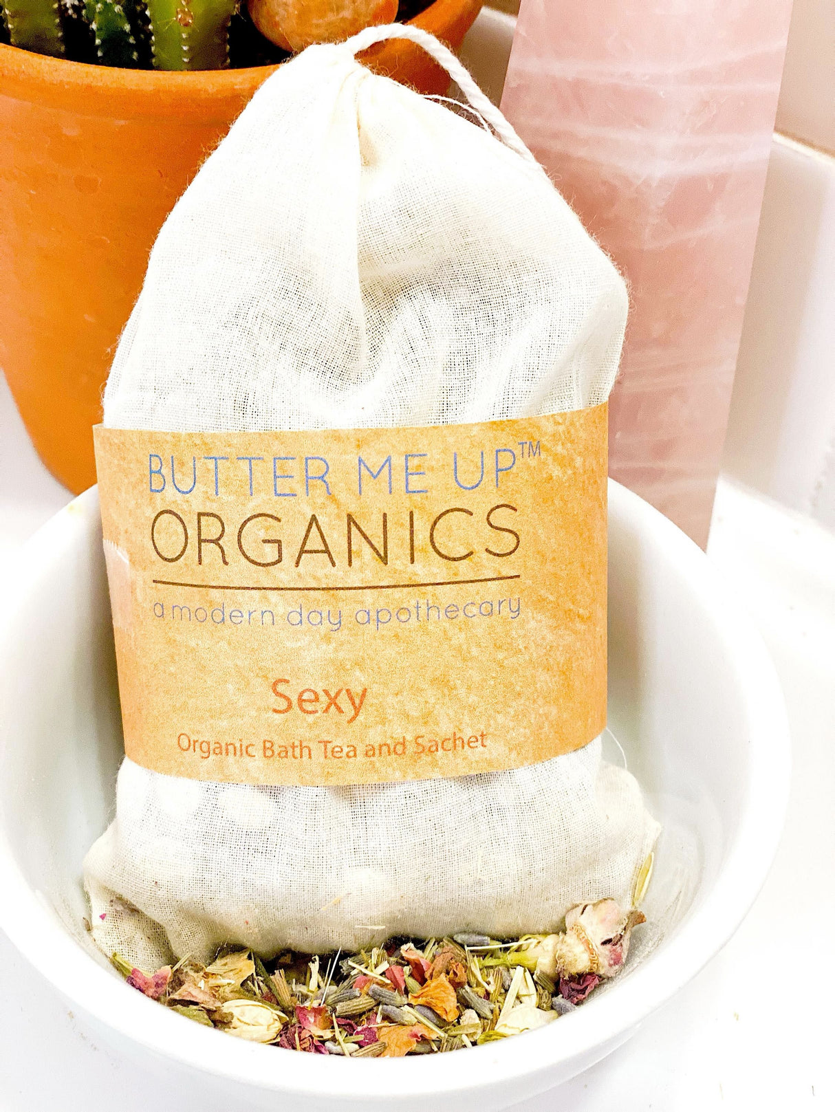 Sexy Organic Bath Tea or Sachet from Butter Me Up Organics