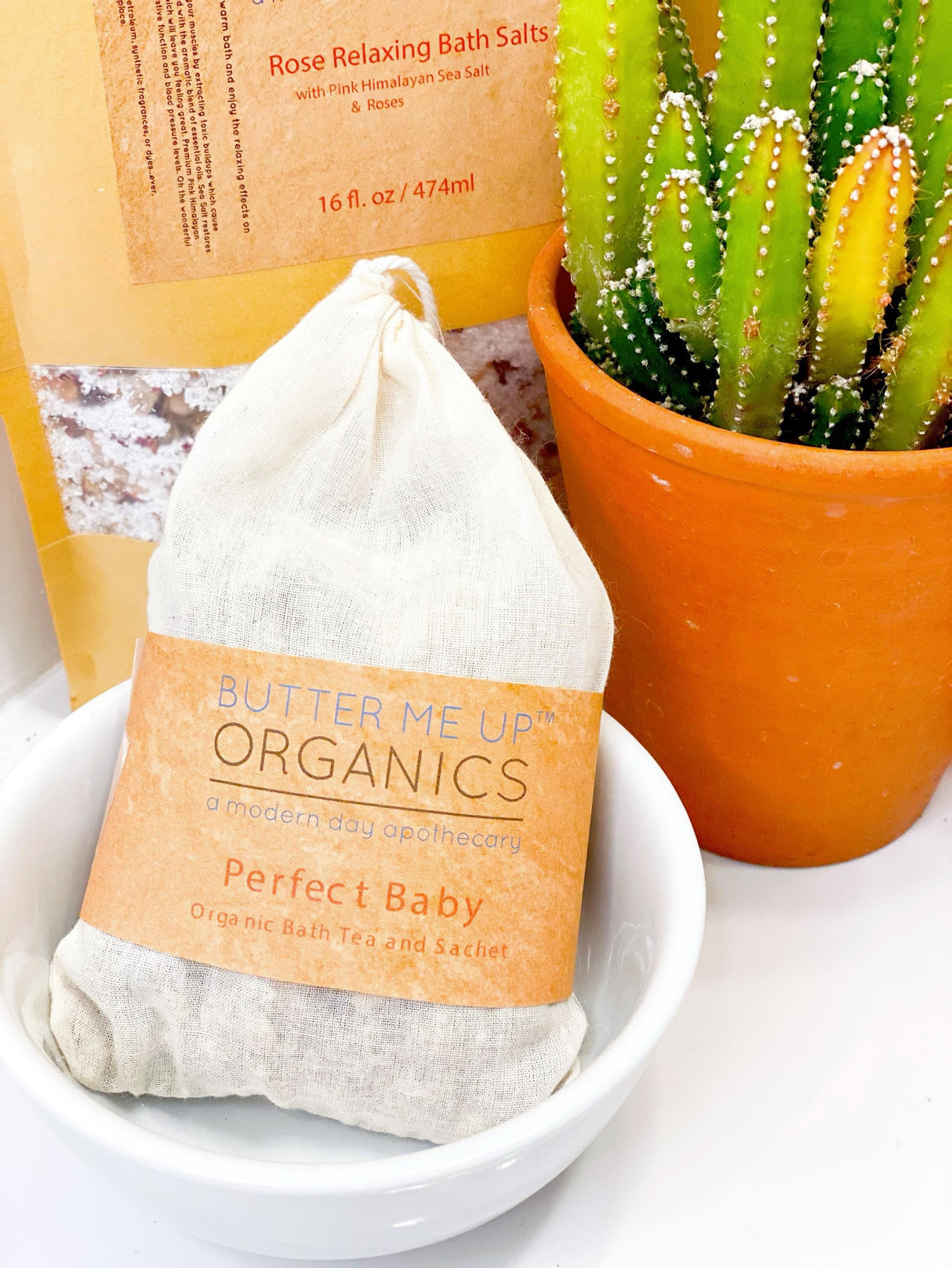 Perfect Baby Organic Bath Tea / Sachet from Butter Me Up Organics