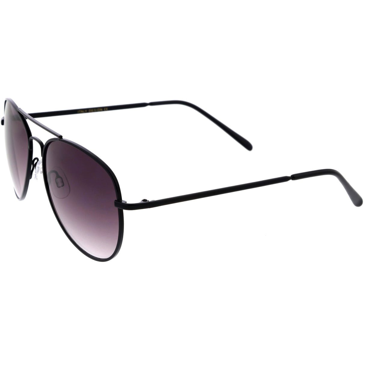 Medium Classic Retro Metal Frame Aviator Sunglasses 53mm 1372 from zeroUV