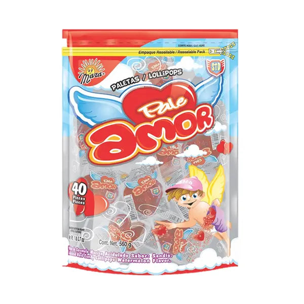 Mara Paleamor Lollipops 40 ct 8 pack from Mexmax INC.