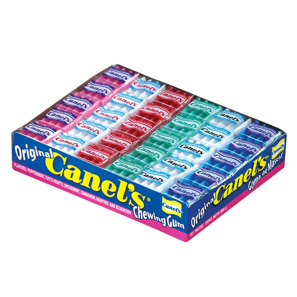 Canels Regular Gum Asst Flavor 12 units (60 ct/unit) From Mexmax INC.