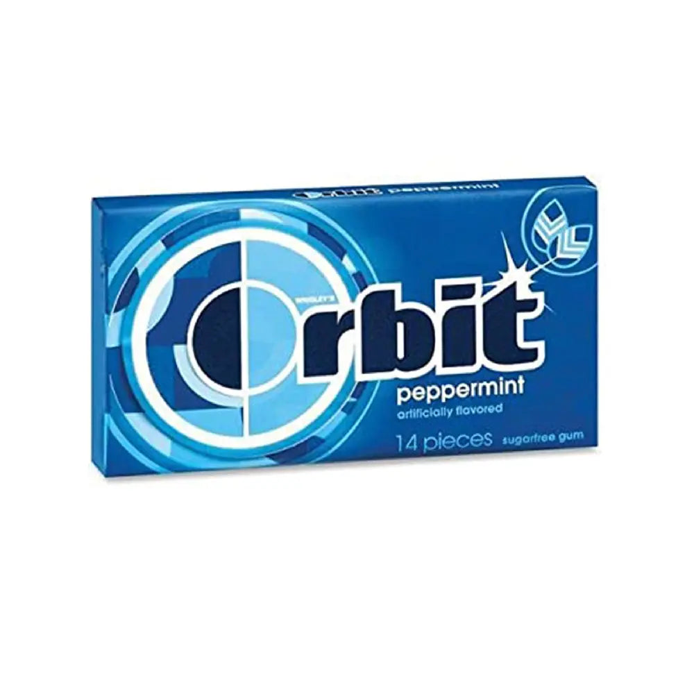 Orbit Gum Peppermint 12 units (14 pc/unit) From Mexmax INC.